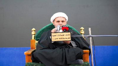 ﻿﻿استمرار المحاضرات الفكرية و المعرفية في رحاب العلوية الشريفة بنت الامام الحسن المجتبى (عليهما السلام)