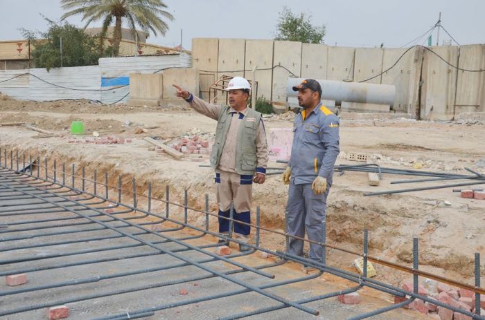 المباشرة في تسليح الحرم الشريف .