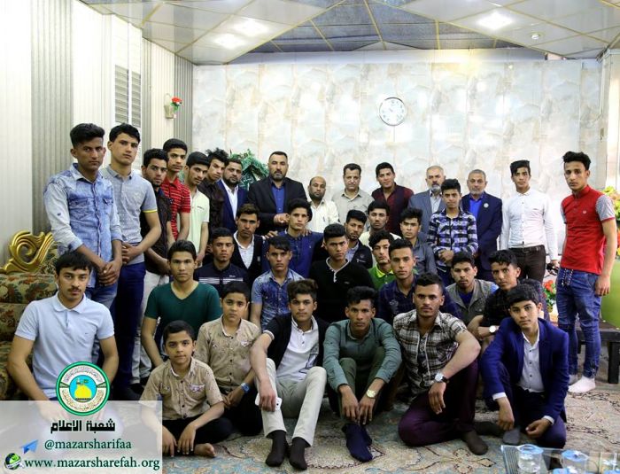 أستَقبلَ نائب الأمين الخاص لمزار العلوية شريفة بنت الإمام الحسن المجتبى (عليهما السلام)
