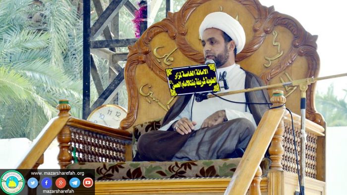 المحاضرة الدينية لسماحة الخطيب الحسيني الشيخ وليد السيلاوي الحلي