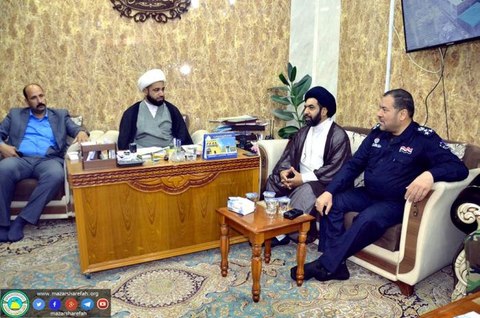 استقبال وفد من وزارة الداخلية / مديرية شؤون الشهداء والجرحى