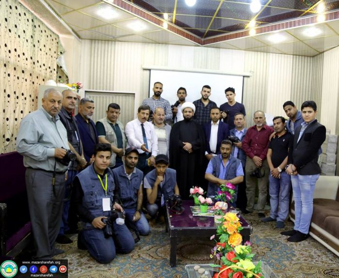 وفد من جمعية المصورين العراقيين فرع( البصرة ــ بابل)