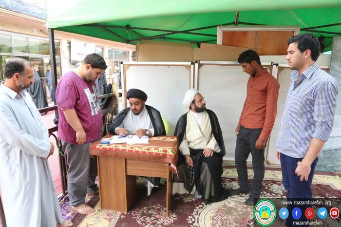 قسم الاستفتاءات الشرعية في مزار العلوية شريفة بنت الامام الحسن(ع)