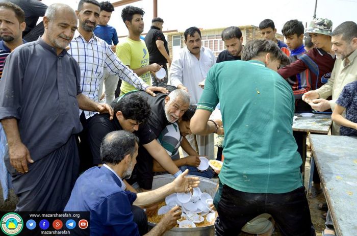 تَستمر وحدة الشعائر والمَواكب الحُسينية في المَزار المُطهر بأستقبال المَواكب القادمة لزيارة السَيَّدة العلويَّة شريفة بنت الإمام الحسن المجتبى (عليهما