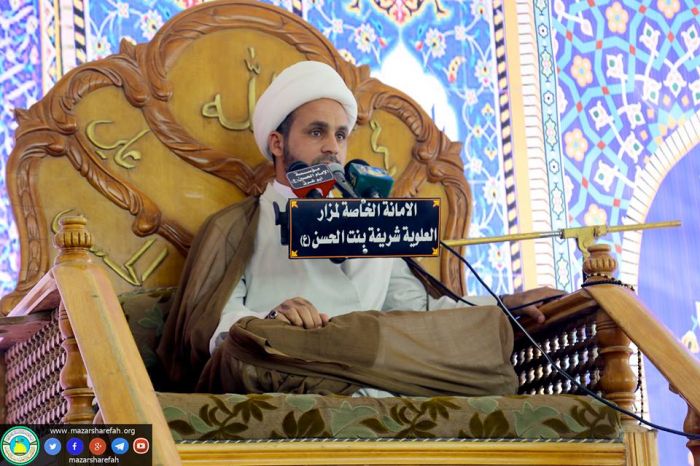 سلسلة من المحاضرات الدينية والإرشادية حيث يرتقي المنبر فضيلة الخطيب الحسينيَّ : سماحة الشيخ وليد السيلاويَّ بسلسلة محاضرات