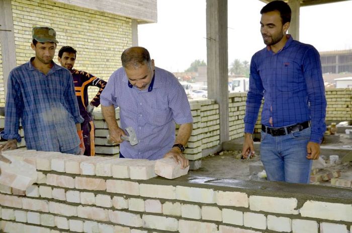 أشرافِ وَمتابعة من قبل دائرة المُهندس المقيم و الشعبة الهندسية التابعة لمزار العَلويَّة شريفة بنت الأمام الحَسن المُجتبى (عليهما السلام).