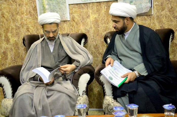 الأمين العام للمزارات الشيعية الشريفة سماحة الشيخ ستار الجيزاني ( دامَ تَوفيقهُ ) في ضيافة السَّيدة العلويَّة شَريفة ( سلامُ الله عليها )