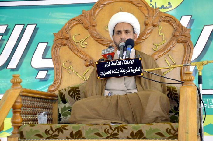 سلسلة من المحاضرات الدينية والإرشادية حيث يرتقي المنبر فضيلة الخطيب الحسينيَّ : سماحة الشيخ وليد السيلاويَّ.