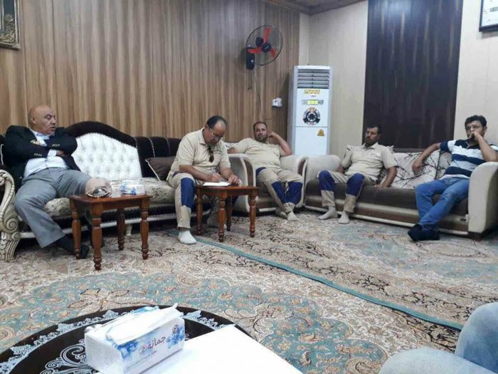 إنعقاد اجتماع موسع في رحاب مزار العلوية شريفة بنت الإمام الحسن (ع) لمناقشة المراحل المتبقية من إعمار المزار الشريف