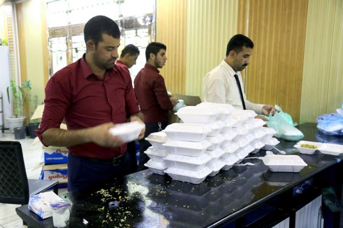 يَّواصل مضيف الإمام الحسن المجتبى (عليه السلام) في مرقد العلويَّة الطاهرة شريفة بنت الإمام الحسن المجتبى (عليهما السلام)