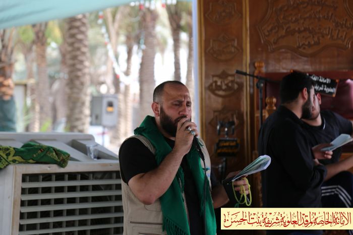 تَشرفت حملة كفيل الحوراء(ع) من جمهورية لبنان/ بزيارة مَرقد العَلويَّة الطاهرة السَيدة الشَريفة بنت الإمامُ الحَسن المُجتبى (عليهما السلام)