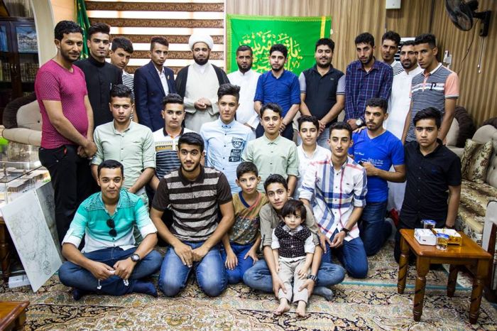أسَتقبَل الأمينُ الخاص لمَزار العَلويَّة الطاهرة شَريفة بنت الإمامُ الحَسن المجتبى(عليهما السلام) وفد فرقة كشافة الكفيل التابعة للعتبة العباسية المقدس