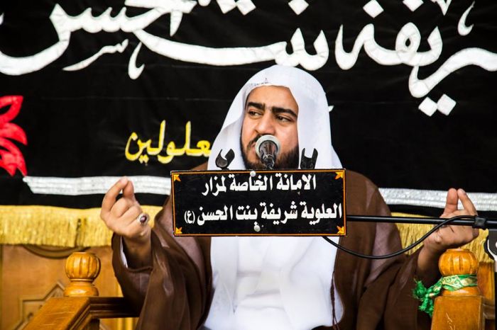 تَشرفت حَملة الإحساء الهفوف من المملكة العربية السعودية بزيارة مَرقد العلويَّة الطاهرة شريفة بنتُ الإمام الحسن المجتبى (عليهما السلام)