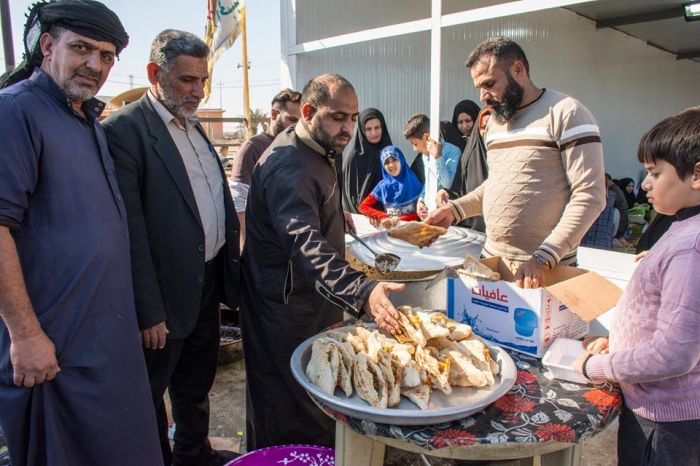 المواكب والهيئات الحسينية تتشرف بَزيارة العَلويَّة شَريفة (سَلامُ الله عَليها)