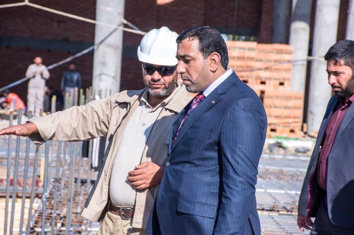 جولة تفقدية لنائب الامين الخاص لمرقد العلوية شريفة بنت الامام الحسن المجتبى (ع).