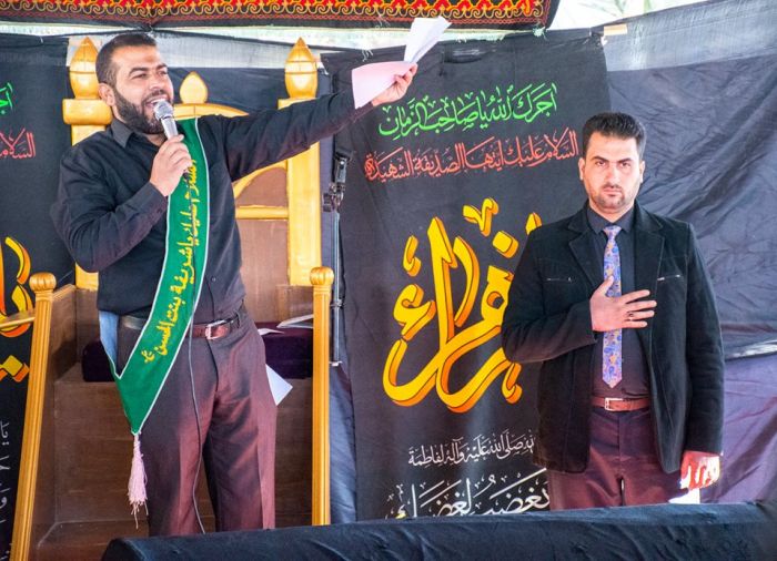 الأمانة الخاصة تحيي ذكرى استشهاد الصديقة الطاهرة(ع).