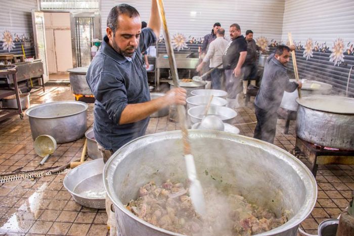 مضيف الإمام الحسن المجتبى (عليه السلام)في مرقد العلويَّة الطاهرة شريفة بنت الإمام الحسن المجتبى (عليهما السلام)