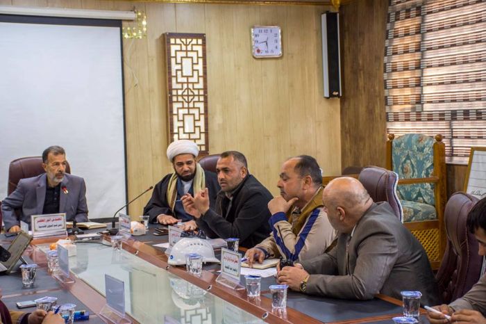 الاجتماع الدوري للأمانة الخاصة حول مشروع الإعمار والتوسعة