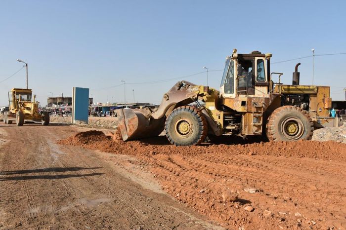 يتواصل العمل الدؤوب من قبل الشعبة الهندسية التابعة للمرقد الطاهر
