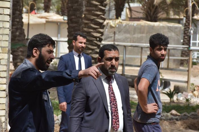 جولة ميدانية تفقدية للسيد نائب الامين الخاص .