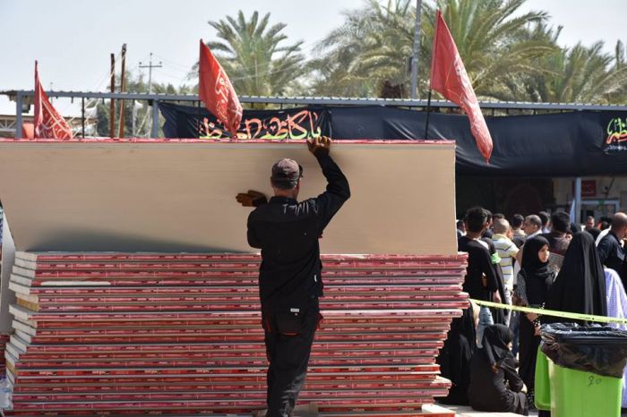 شعبة الصيانة في مرقد العلوية الطاهرة شريفة بنت الإمام الحسن المجتبى (ع)