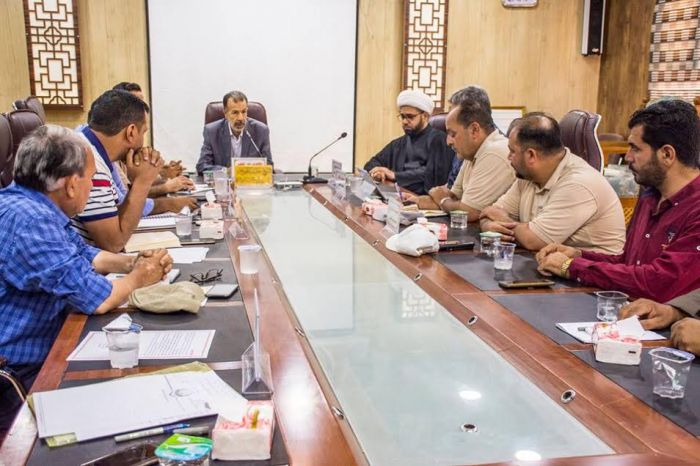 الاجتماعات الدورية لمراحل الإعمار مستمرة في مرقدالعلوية شريفة بنت الإمام الحسن المجتبى (عليه السلام)