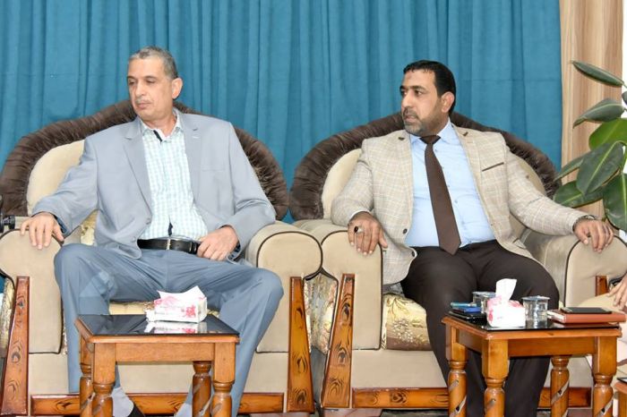 الغانمي في ضيافة مرقد الشريفة بنت الحسن المجتبى (ع ).
