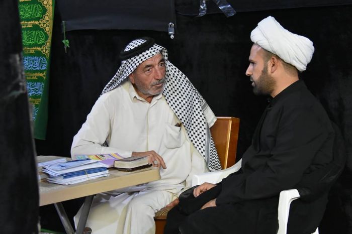 الامانة الخاصة تخصص محطات للإجابة عن الاستفتاءات الشرعية خدمةً لزائري مرقد العلوية شريفة بنت الإمام الحسن (ع)