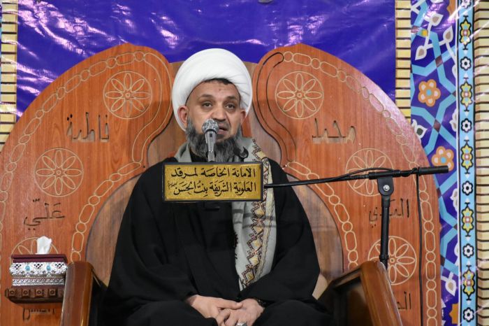 استمرار المحاضرات الدينية في مرقد العلوية الشريفة بنت الامام الحسن المجتبى (عليهما السلام)
