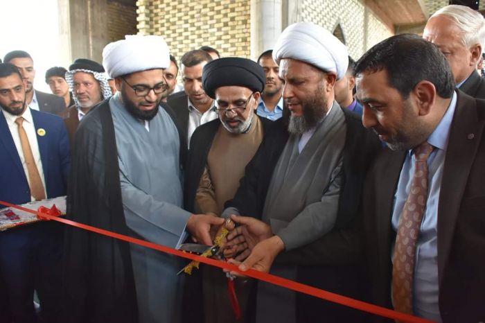 يشهد مرقد العلوية الشريفة بنت الامام الحسن افتتاح رواق الامام الحسن المجتبى ورواق السيدة ام البنين عليهما السلام