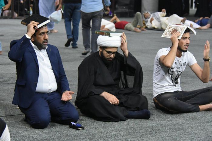 أحياء ليالي القدر المباركة في مرقد العلوية الطاهرة الشريفة بنت الامام الحسن المجتبى (عليهما السلام )