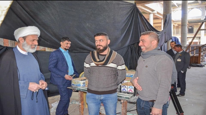 يتواصل العمل بوتيرة متصاعدة مباركة