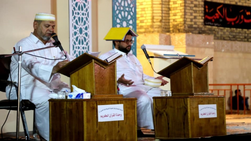 إحْيَاءِ لَيْلَةِ الْقَدْرِ الْأُولَى فِي حَرَمِ شَهِيدَةٌ الرُّكَب الْحُسَيْنِيّ
