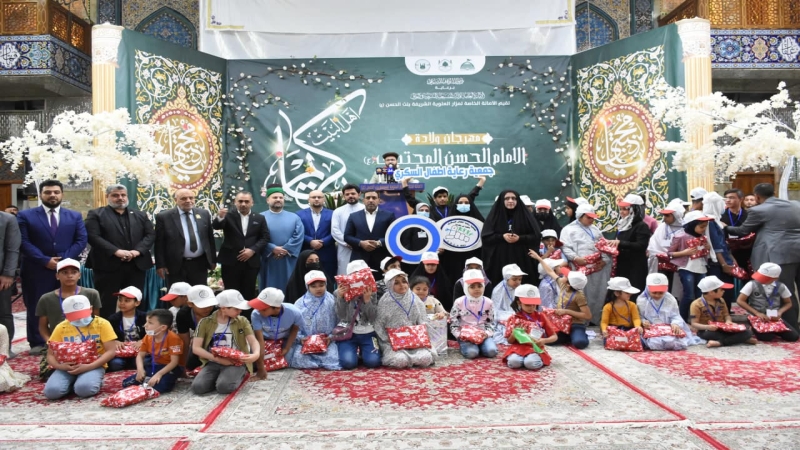 بركات مجتبى ال محمد يحظى بها اطفال جمعية مرضى السكري
