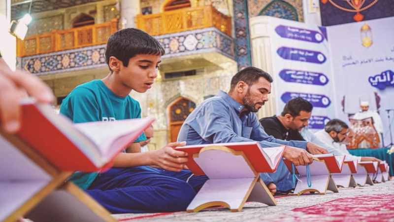 الختمه القرانية الرمضانيه يوم25