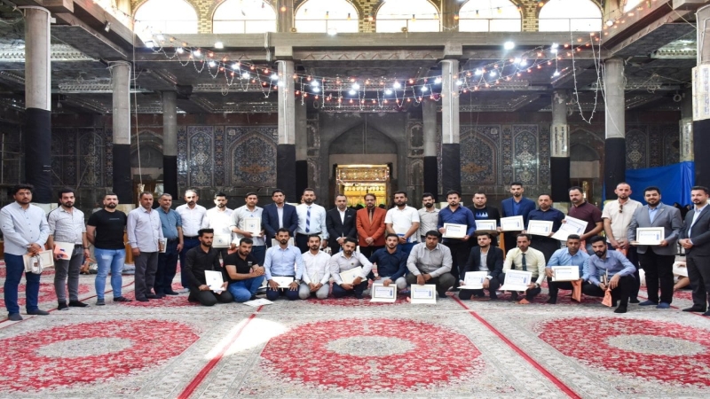 اختتام الدورة الإعلاميّة التطويريّة لِمُنتسبي إعلام مزارات بابل
