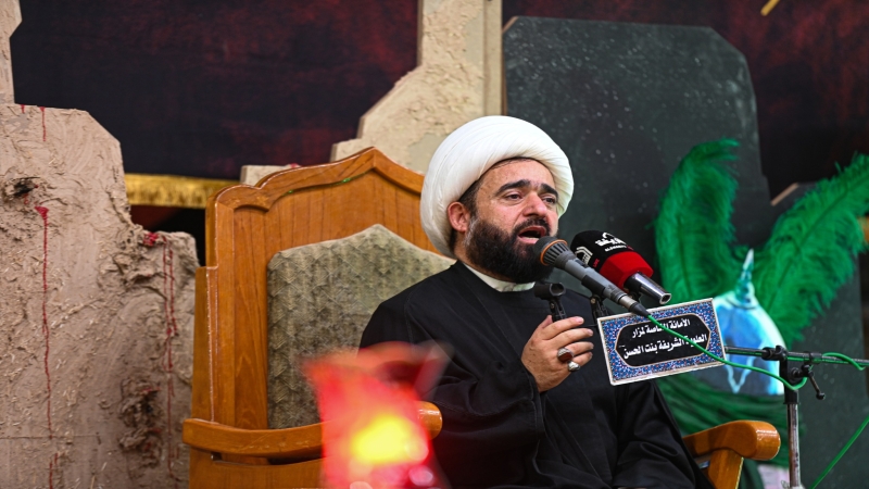 الأمانة الخاصة للمرقد الشريف تواصل مجالسها في أحياء شهادة السيدة رقية بنت الإمام الحسين (عليه السلام)