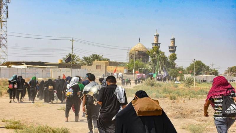 الْأَمَانَة الْخَاصَّة للمرقد الْمُطَهِّر تَشْهَد توافداً كبيراَ للزائرين الْكِرَام
