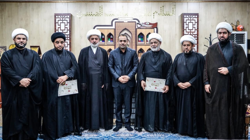 الْأَمَانَة الْخَاصَّة للمرقد الْمُطَهِّر تَكَرَّم السَّادَة وَالْمَشَايِخ الْكِرَامِ فِي وَحْدَه الشُّؤُون الدِّينِيَّة