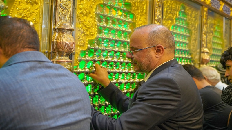 تشرف عميد كلية الإمام الكاظم (عليه السلام )الدكتور عبد الجليل منشد خلف