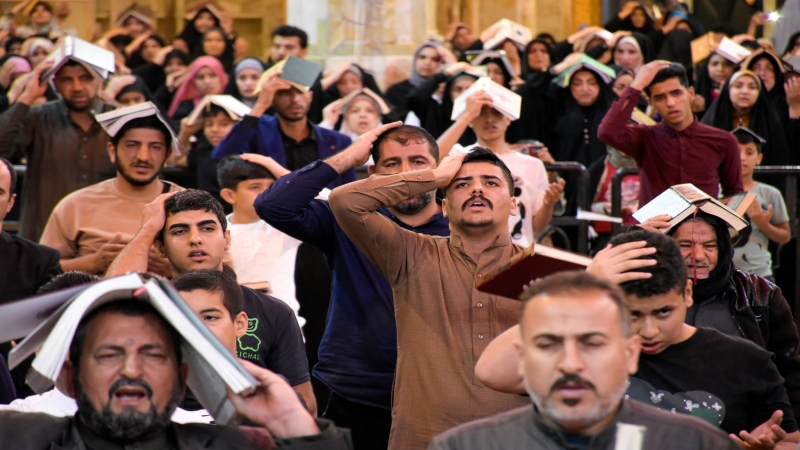 أعمال ليلة القدر المباركة من مرقد السيدة الشريفة بنت الامام الحسن المجتبى (ع)