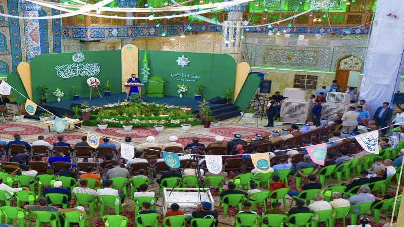 أنطلاق فعاليات مهرجان عيد الغدير السنوي الثالث في مرقد طبيبة المعلولين