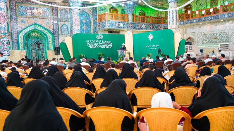 ضمن فعاليات عيد الغدير الأغر و في اليوم الختامي للمهرجان المبارك