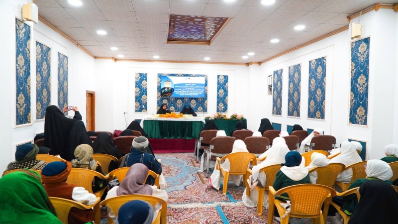 ندوة حوارية بعنوان (فطرية الايمان بالامام المهدي (عج) وحفل تكريم التلميذات الفائزات بمسابقة (عهد المنتظرين ) في دورتها الثالثة