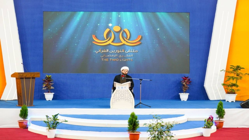 محفل قراني مبارك في مرقد الشريفة بنت الامام الحسن المجتبى (عليهما السلام)