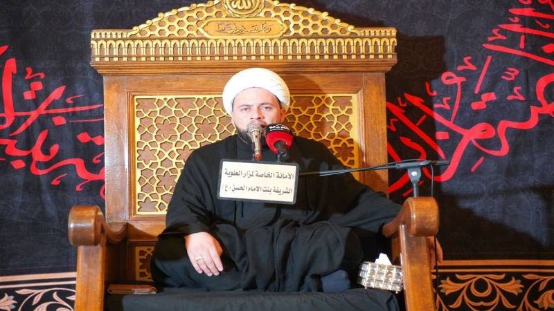 الأمانة الخاصة لمرقد العلوية الطاهرة..تستمر بأقامة المجالس الحسينية
