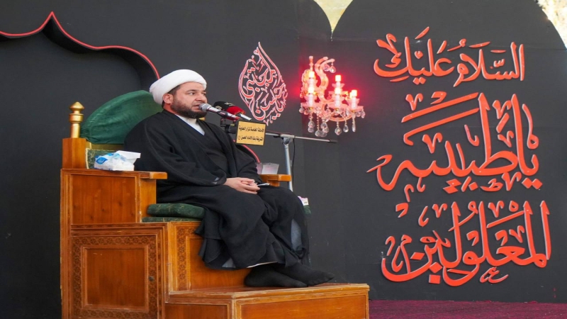 الامانة الخاصة لمرقد المبارك تقيم مجلس عزاء بذكرى وفاة الرسول الاعظم (ص)
