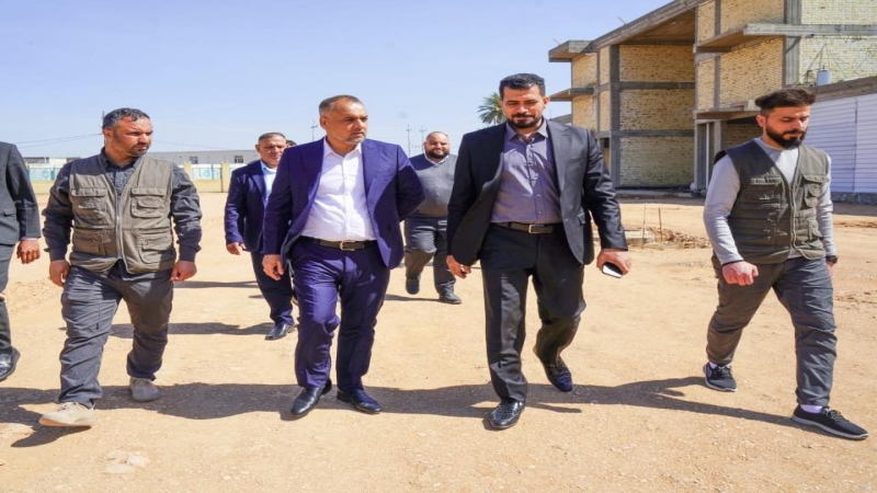 استمرار الحركة العمرانية في مرقد العلوية الشريفة بنت الامام الحسن المجتبى (ع)