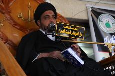 مجلس عزاء في المزار الشريف بمناسبة شهادة المصطفى صلى الله عليه وآله وسلم وحفيده الإمام الرضا عليه السلام