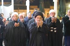 أقيمت صلاة الجماعة في صحن العلوية الطاهرة شريفة بنت الامام الحسن المجتبى (عليهما السلام ) بإمامة سماحة السيد جبار الأعرجي